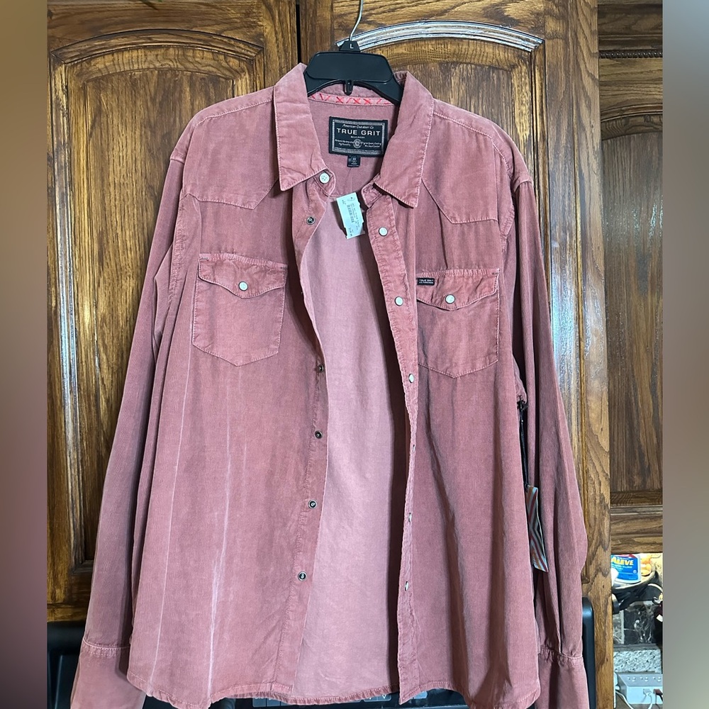 2XL True Grit Button Down